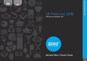 Foster & Gamko 2016 UK Price List