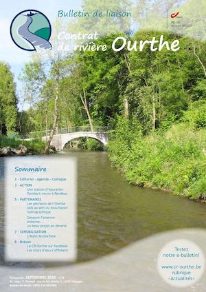 Bulletin de liaison du CRO n°71 Septembre 2016