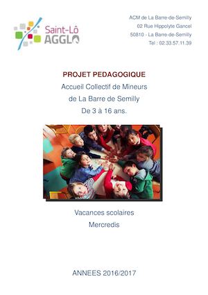 Projet Pédagogique 2016 2017