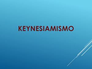 Teoria Keynesiana