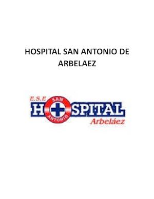 Hospital San Antonio De Arbelaez