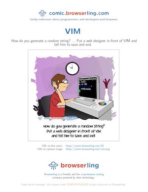 Calaméo - Vim - Programming Joke