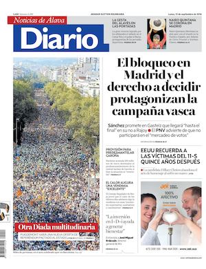 Diario de Noticias de Álava 20160912