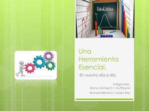 Revista La Estadistica Como Herramienta