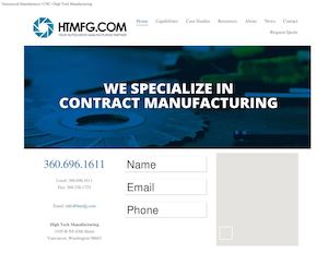 Outsourced Manufacturer CNC High Tech Manufacturing