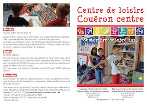 Les activités du centre de loisirs Couëron-centre