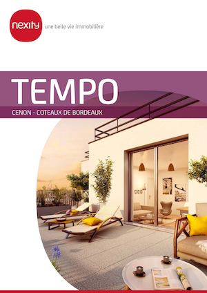 PLAQUETTE COMMERCIALE BORDEAUX CENON - TEMPO