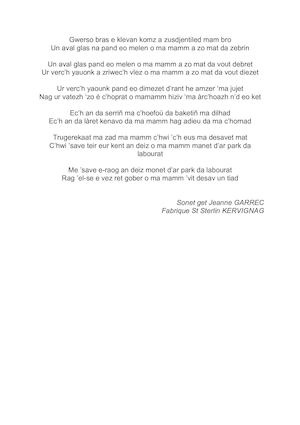 Gwerso Bras E Klevan Komz A Zusdjentiled Mam Bro