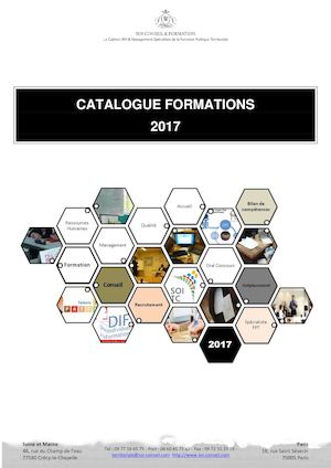 Soi Conseil Et Formation Catalogue Formation 2016 2017