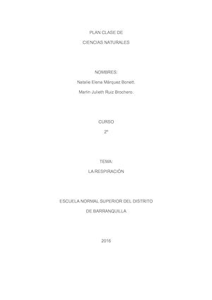 plan clase- la respiración