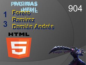 Paginas Html Dforero