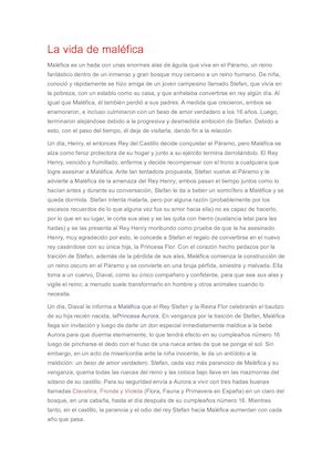 La Vida De Maléfica