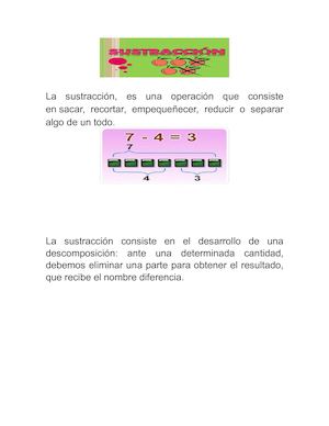 La Sustracción