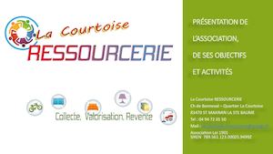 Présentation de La Courtoise Ressourcerie