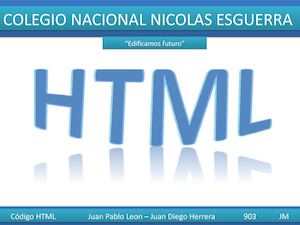 Formato Y Portada Html