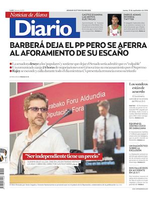 Diario de Noticias de Álava 20160915