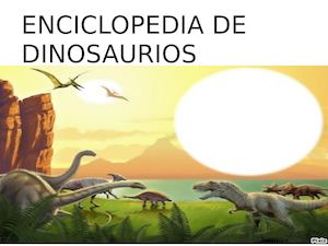 enciclopedia de dinosaurios
