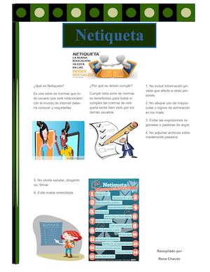 Publicación Netiqueta