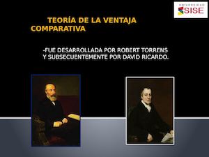 Presentación1 Ventajas Comparativas