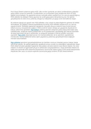 Hgs Bakiye