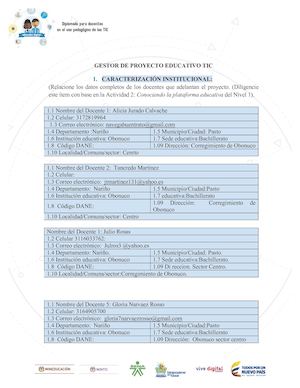 EL AGUA RECURSO VITAL Act 31