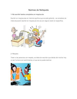 Normas De Netiqueta