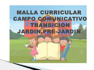 Malla Curricular preescolar campo comunicativo