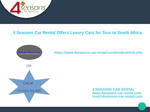 Welcome To 4 Searsons Car Rental