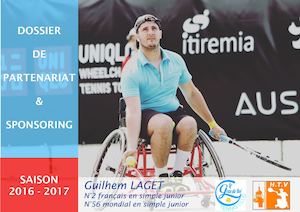 Guilhem Laget Tennis Fauteuil 2016 2017