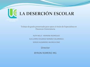 Desercion Escolar Web