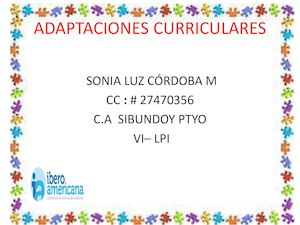 malla Curricular De Lengua Castellana