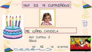 Cumple Candela