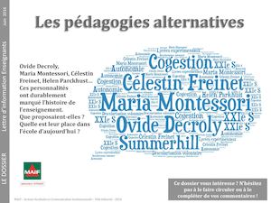 Maif Dossier Pedagogies Alternatives