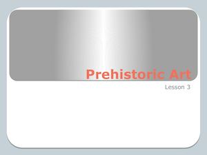 L3 Prehistoric Art