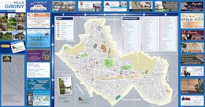 Plan de la Ville de Gagny