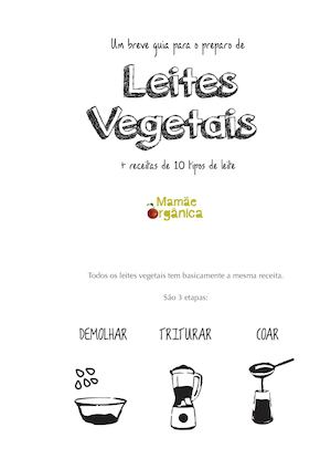 Cartilha Leites Vegetais