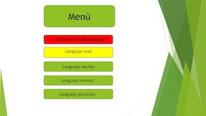 Clasificación del lenguaje