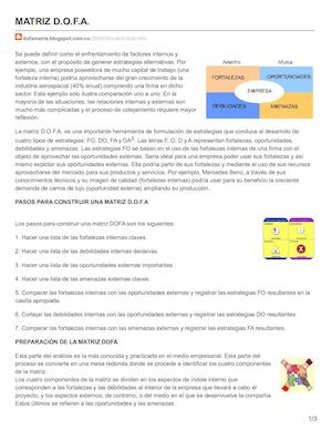 Documento De Apoyo 2 Matriz Dofa