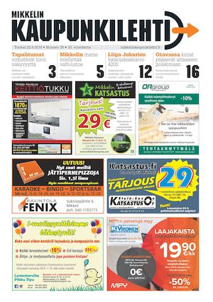 Mikkelin Kaupunkilehti 38/2016