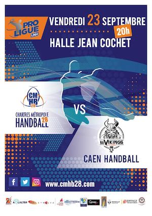 Programme De Match Chartres Vs Caen Handball Du 23 Septembre 2016