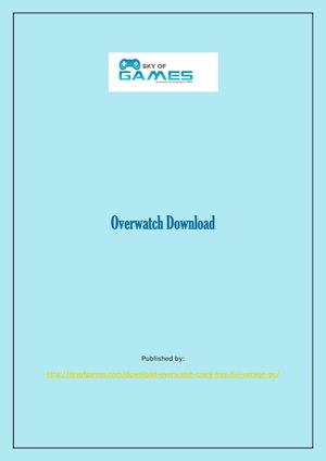 Overwatch Download