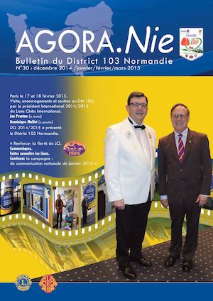 AGORA Nie N°30  1er Trimestre 2015