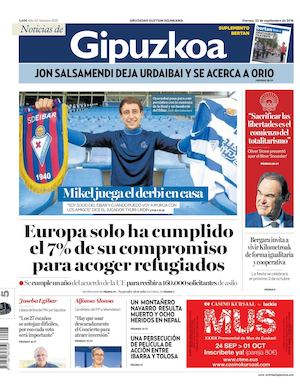 Noticias de Gipuzkoa 20160923