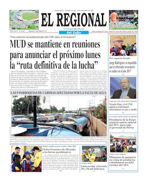 El Regional del Zulia 23-09-2016