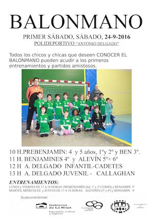 Balonmano 24 9 2016