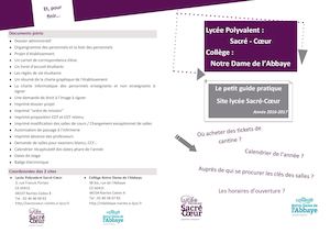 2016 2017 Accueil Nouveaux Profs A4