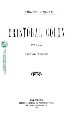 Cristóbal Colón - Poema