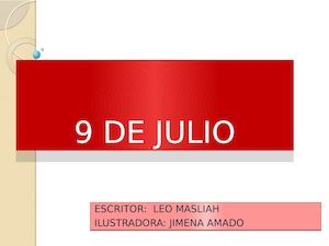 9 de Julio, cuento. Leo Masliah