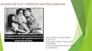 DEJENOS SER FELIZ Y RESPETEN NUESTROS DERECHOS