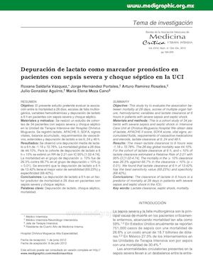 Mortalidad E Hiperlactatemia